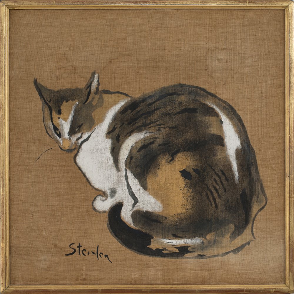 Théophile-Alexandre Steinlen, ca. 1900 © Le Musée du Chat 14_Kattenliefde_Théophile-Alexandre Steinlen_KunsthalRotterdam.jpg